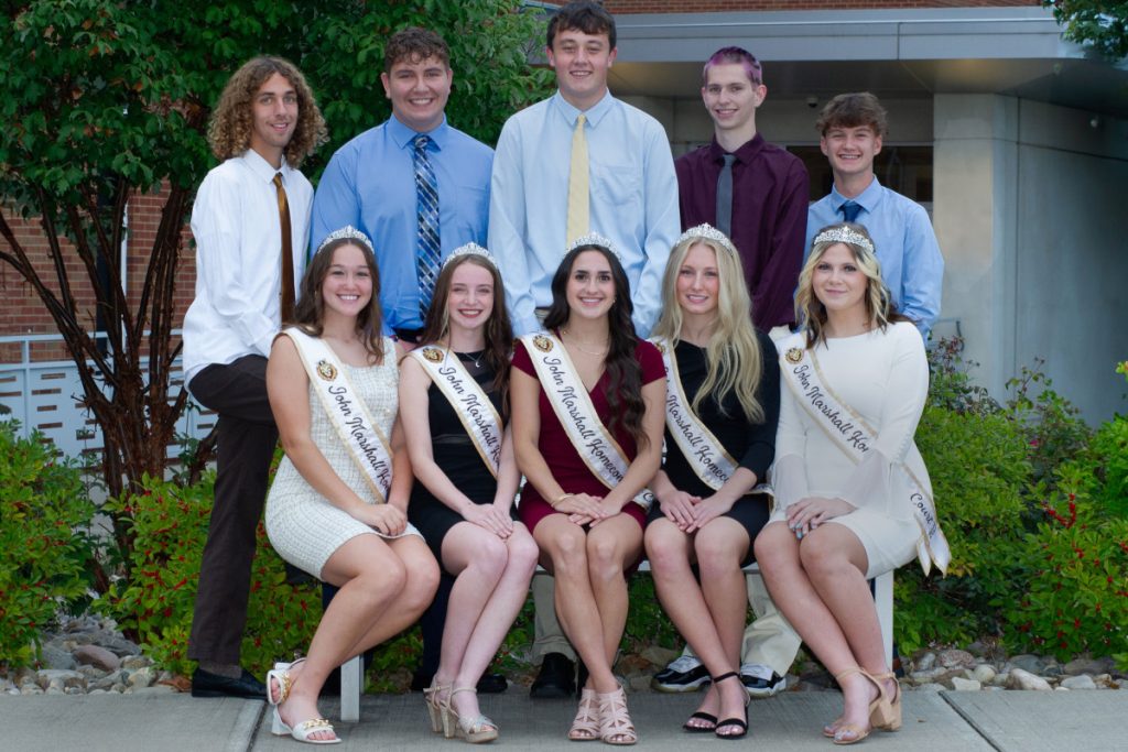 Seated from left: Ava Blake, Lauren Rice, Olivia Cox, Brielle Bumgardner and Allison Harmon
Standing from left: Holden Welch, Caleb Yates, Brody Williams, Tyler Cain and Broc Gast.
